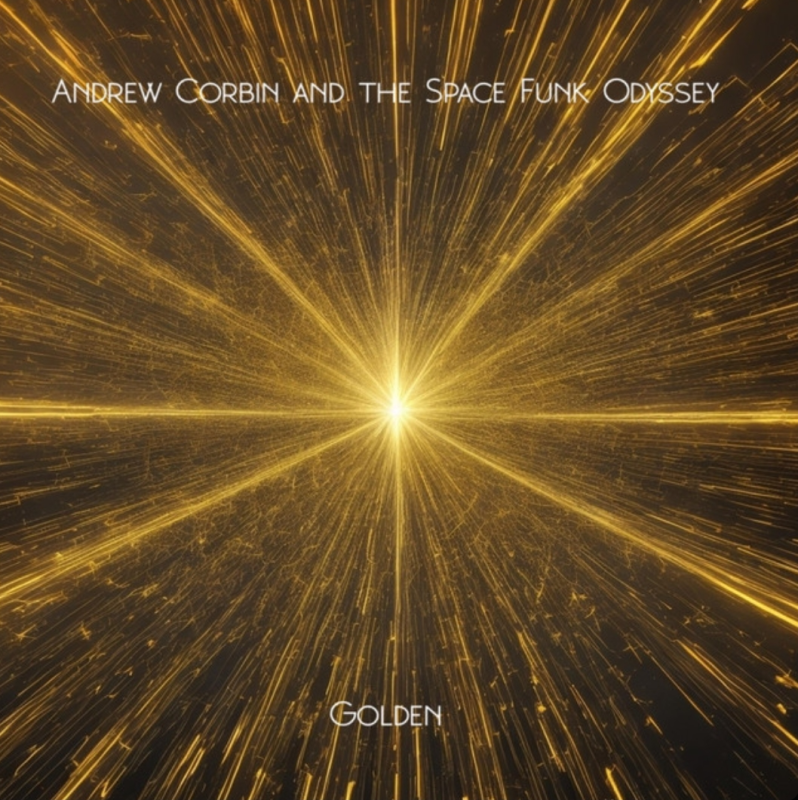 Golden, Andrew Corbin and the Space Funk Odyssey, single, song, music, music review, review